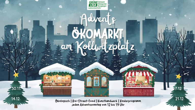 Adventsökomarkt mit Mehrweg-Tag & Flaschenupcycling